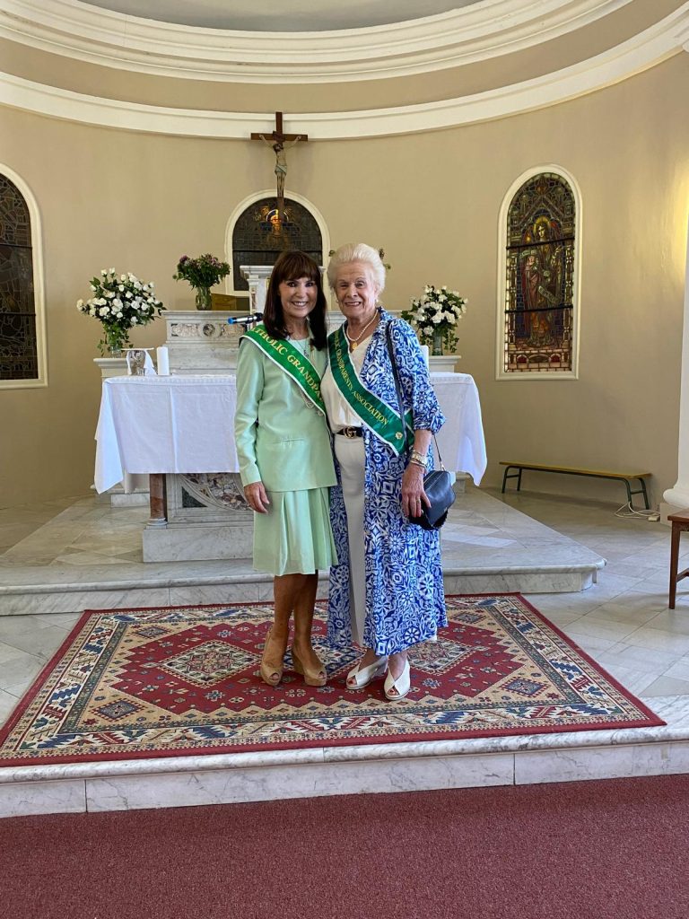 Catherine with Rosemary Isola president of CGA Gibraltar